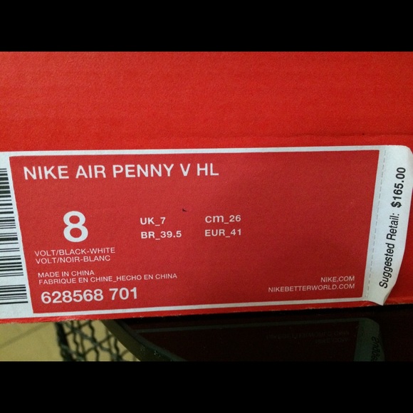 Nike Air Penny V HL NWB - Picture 5 of 5